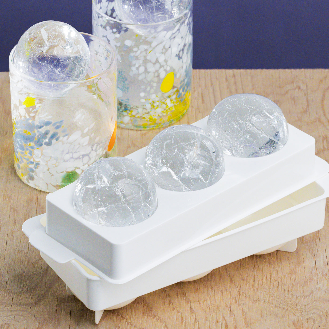 Large Ice Spheres Tray